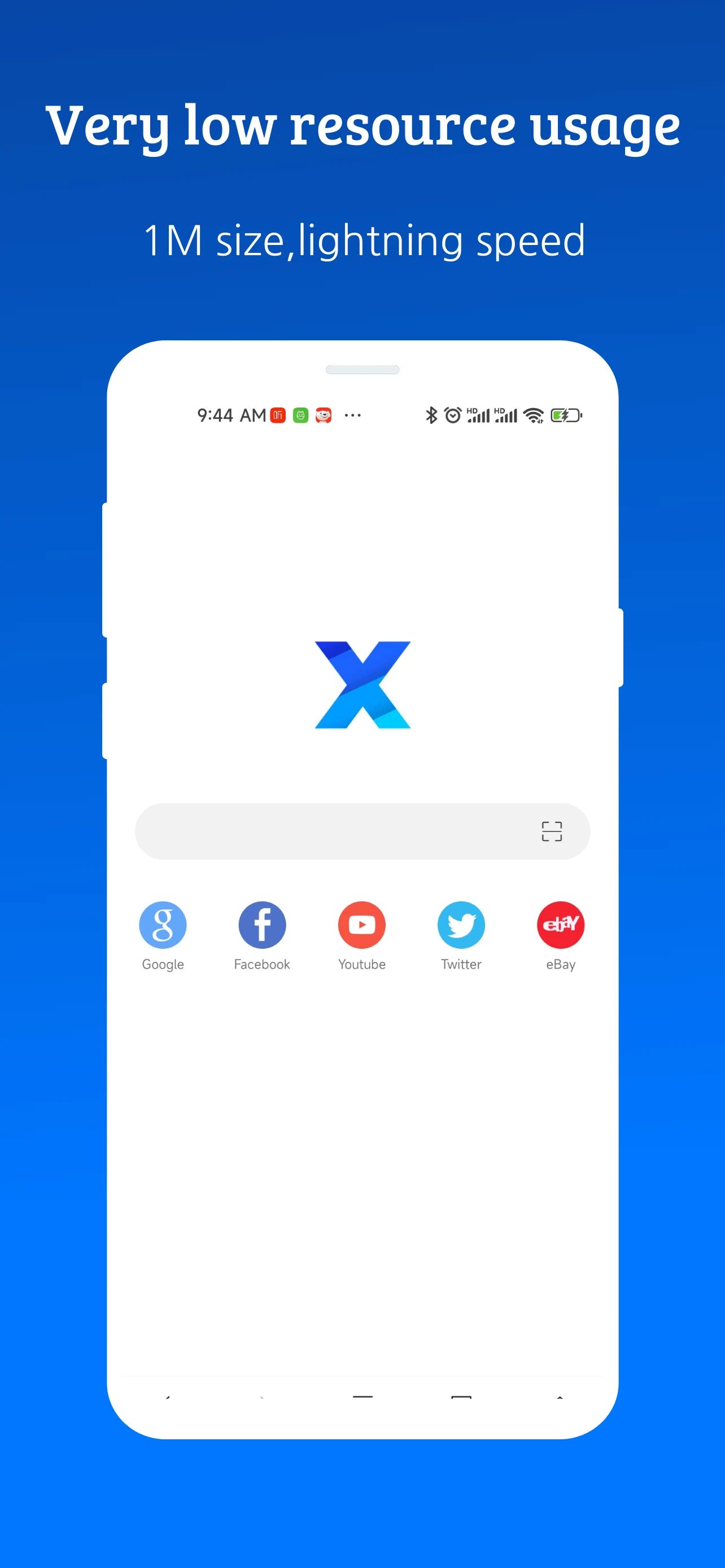 X Browser -Light & Super fast screenshot